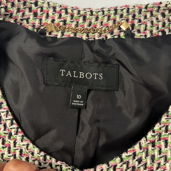 Talbots Women Tweed Peacoat and skit - Picture 7 of 14